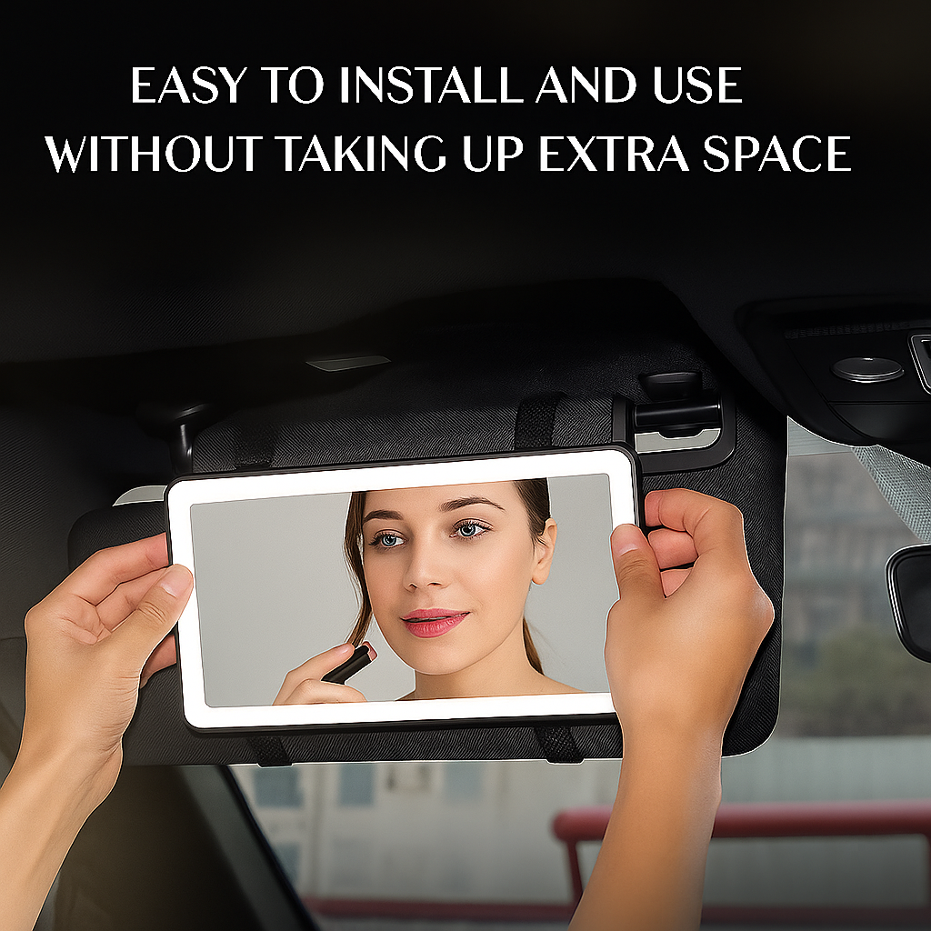 Car Sun Visor Vanity  Mirror