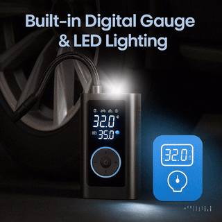 Portable DC Digital Tyre Inflator