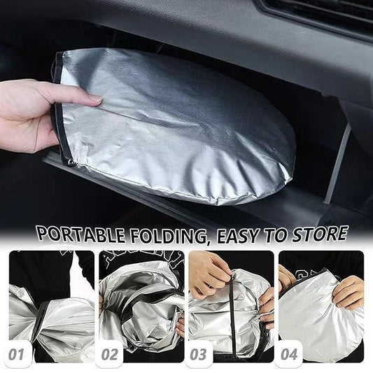 Folding Car Window Sunshade Cover- CCD