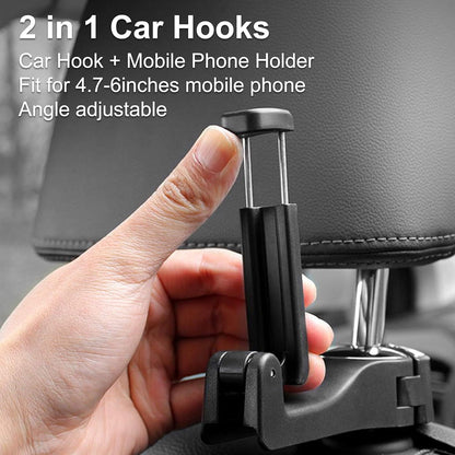 2 in 1 Car Seat Hooks