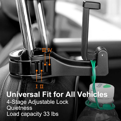 2 in 1 Car Seat Hooks