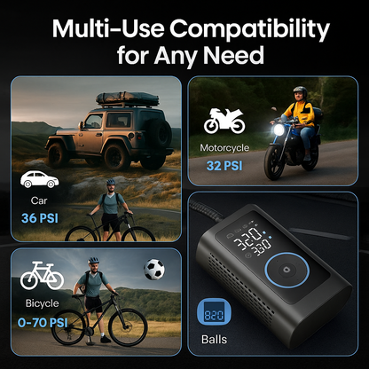 Portable DC Digital Tyre Inflator